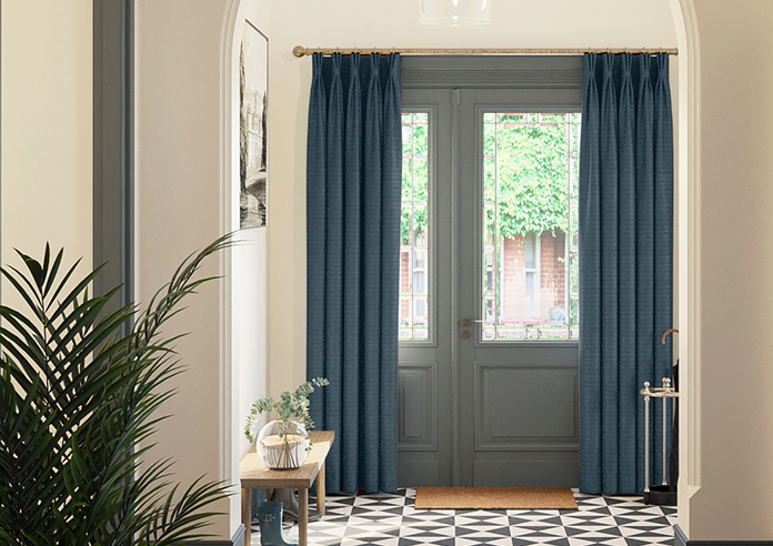 Ritz, Ulysses Blue - Made to Measure Curtains - Image 3